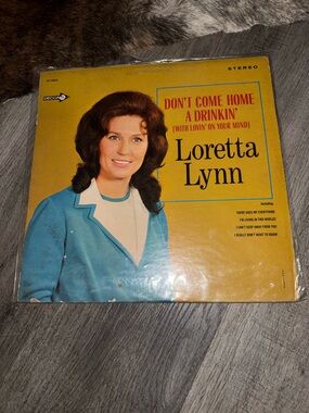 Loretta Lynn Don’t Come Home A Drinkin’ Vinyl LP Decca DL 74842 Vintage Country